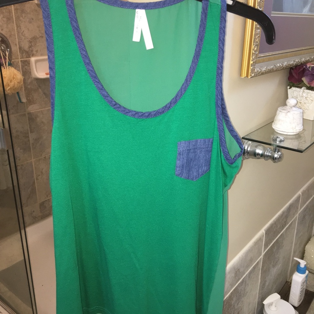 5/$20 ColStory Woman’s Partly SheerTank Top